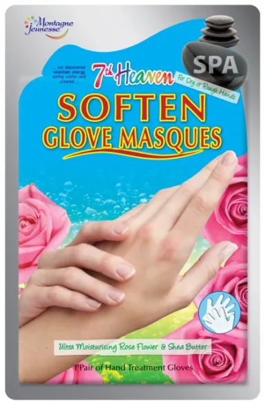 Montagne Jeunesse vyživující rukavice - Soften Gloves Masques 