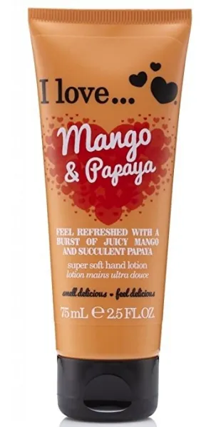 I Love…Cosmetics krém na ruce - Hand Lotion Mango & Papaya 75 ml 