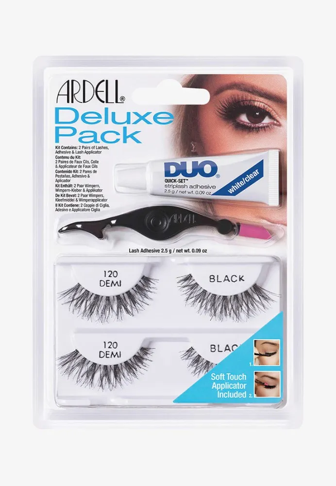 Ardell umělé řasy - Deluxe Pack Lash 120 Black (65223)