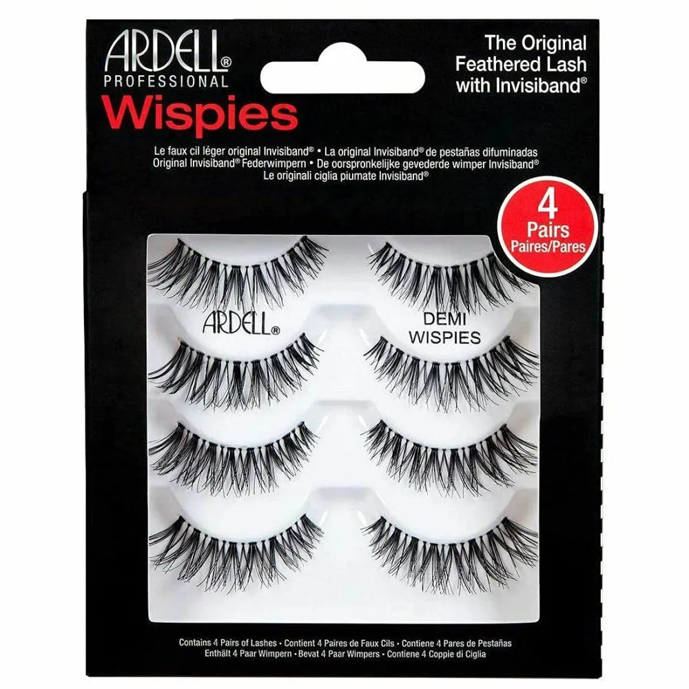 Ardell umělé řasy - Multipack Demi Wispies Black 