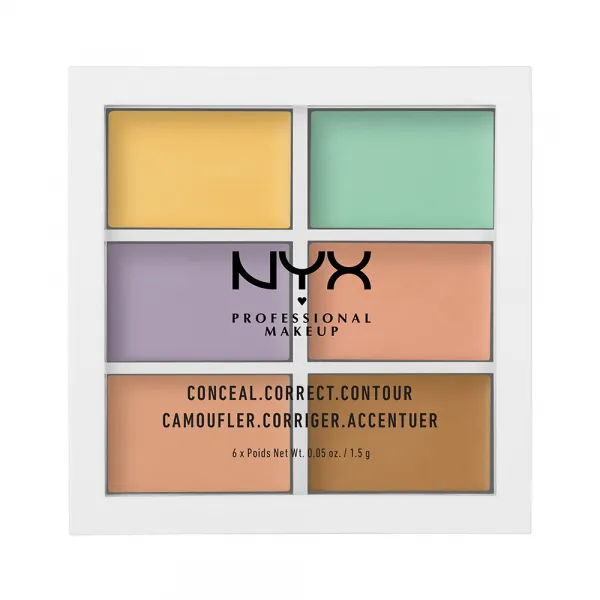 NYX Professional Makeup paletka korektorů - Color Correcting Palette (3CP04)