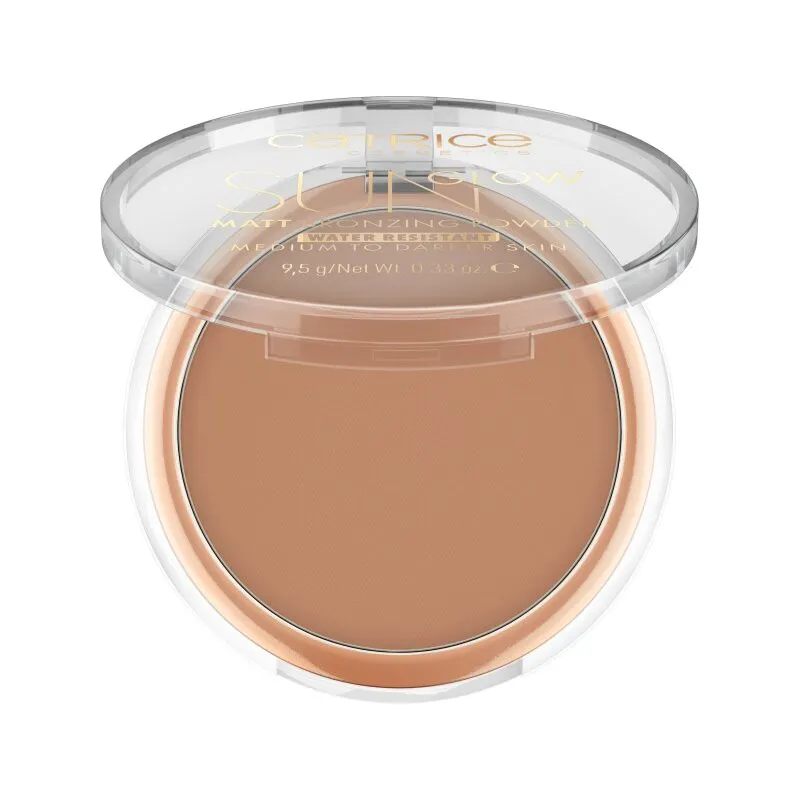 CATRICE kompaktní bronzer - Sun Glow Matt Bronzing Powder – 035 Universal Bronze