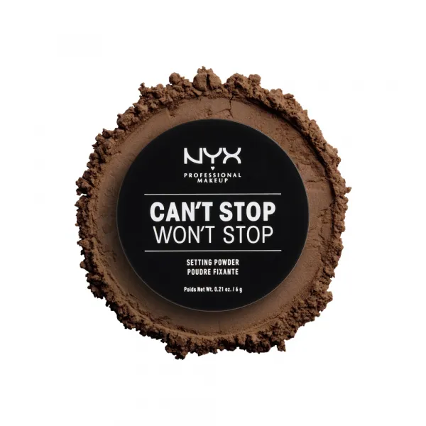 NYX Professional Makeup pudr  - Can't Stop Won't Stop Setting Powder - Deep