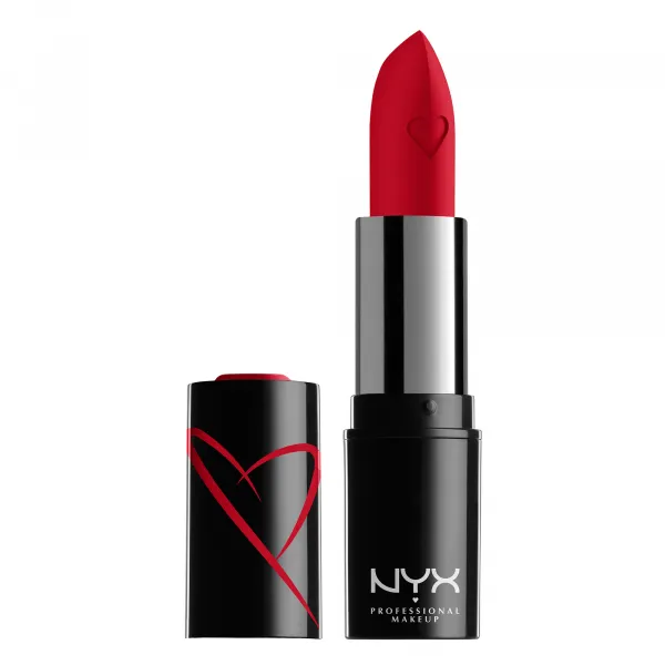 NYX Professional Makeup Shout Loud Satin Lipstick - Red Haute