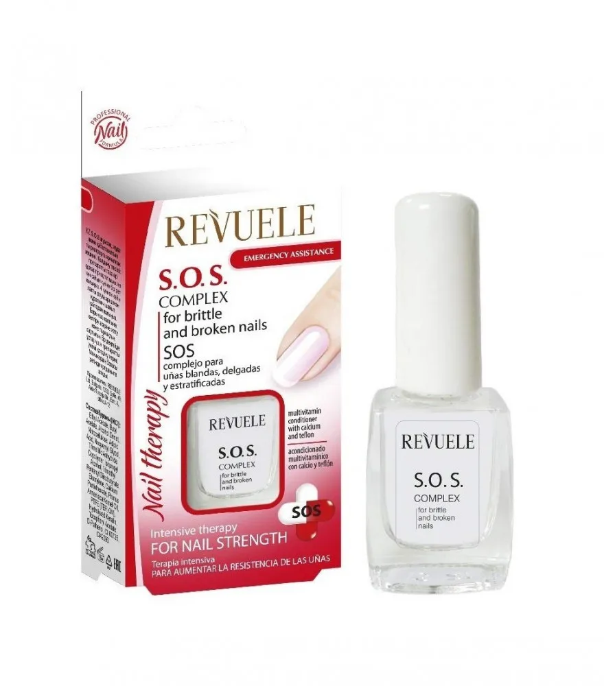 Revuele lak na regeneraci nehtů Nail Therapy S.O.S. Complex For Brittle & Broken Nails