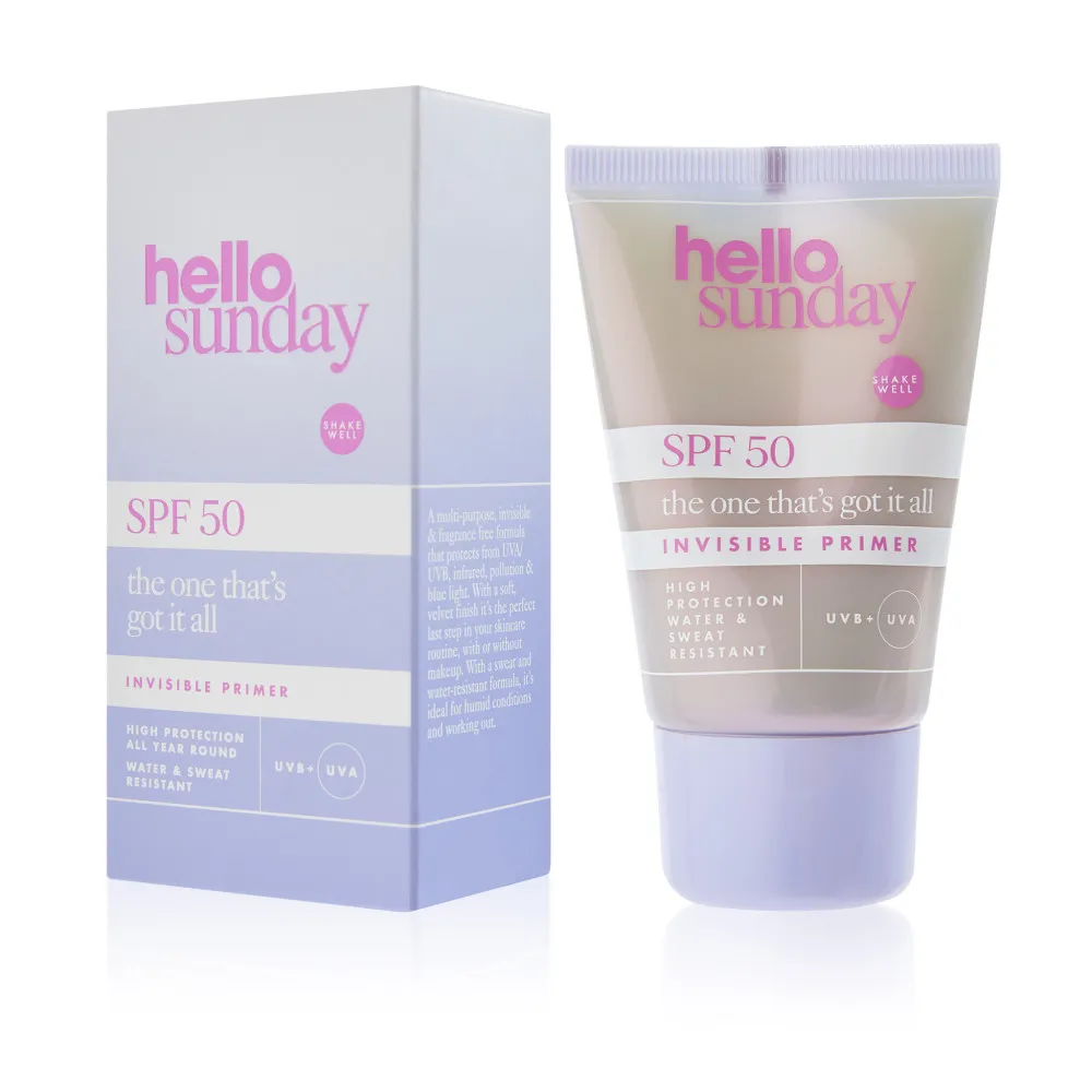 hello sunday podkladová báze Invisible Facial Primer - The One That´s Got It All (SPF 50)