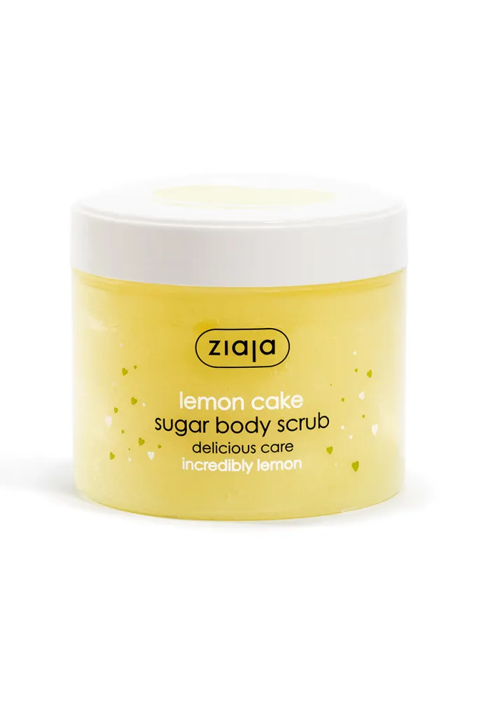 Ziaja  Sugar tělový peeling - Body Scrub - Lemon Cake