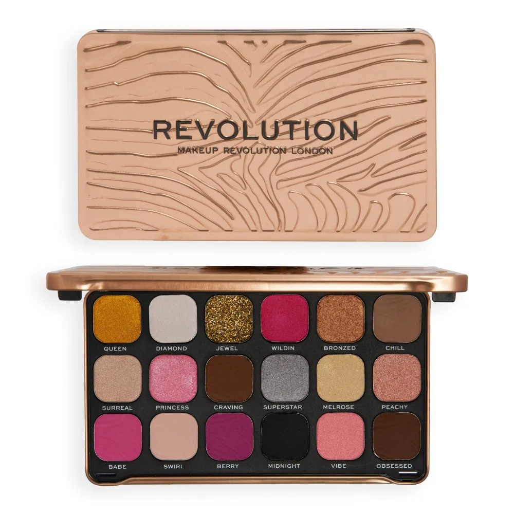 Revolution Forever Flawless Shadow Palette Bare Pink