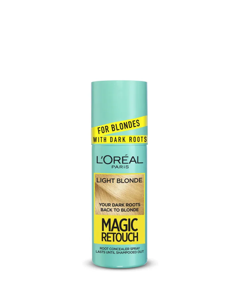 L’Oréal Paris sprej pro zakrytí odrostů - Magic Retouch Dark Roots - Dark Roots Light