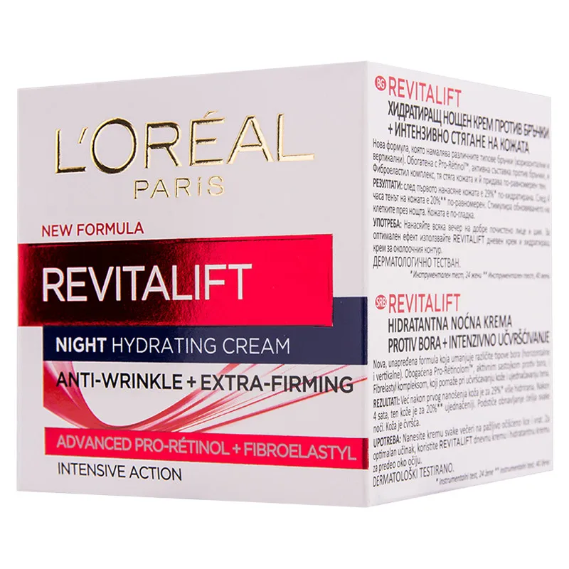 L’Oréal Paris hydratační noční krém - Revitalift Hydrating Cream Night