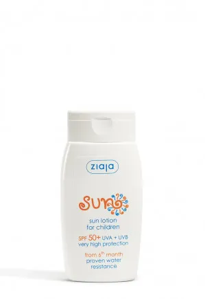 Ziaja mléko na opalováni pro děti - Sun Lotion For Children SPF50+