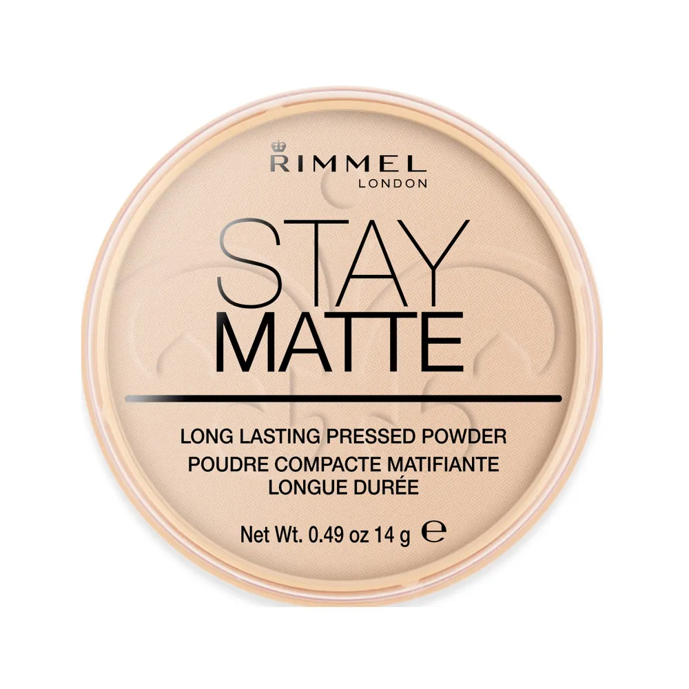 Rimmel London Stay Matte Compact Powder - 03 Peach Glow