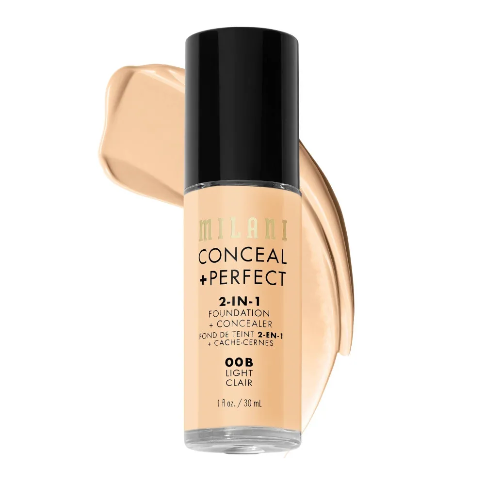 Milani Conceal + Perfect 2-In-1 Foundation and Concealer - 00B Light