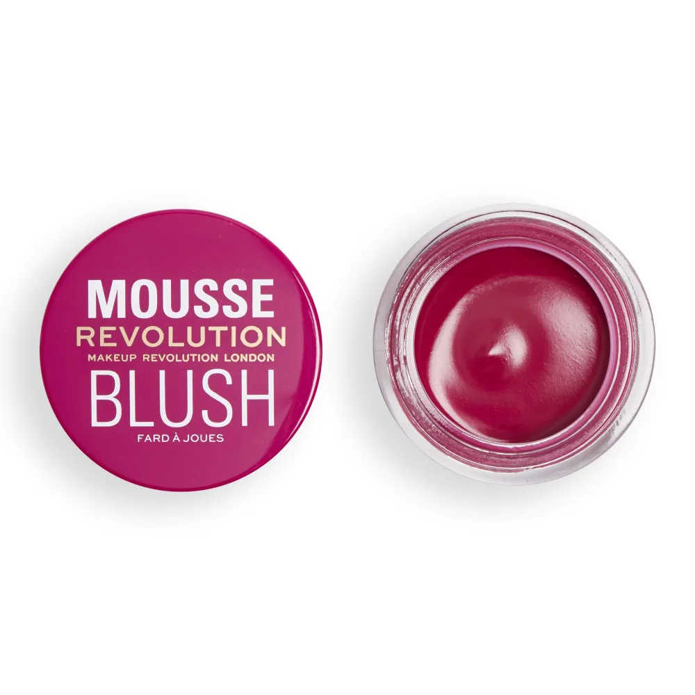 Revolution Mousse Blusher - Passion Deep Pink