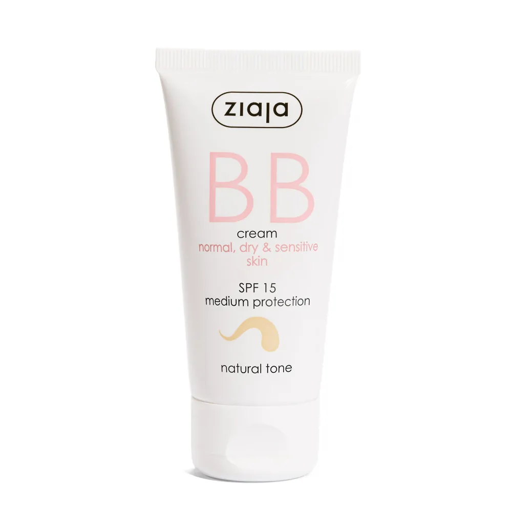 Ziaja BB Cream For Normal, Dry & Sensitive skin - Natural Tone