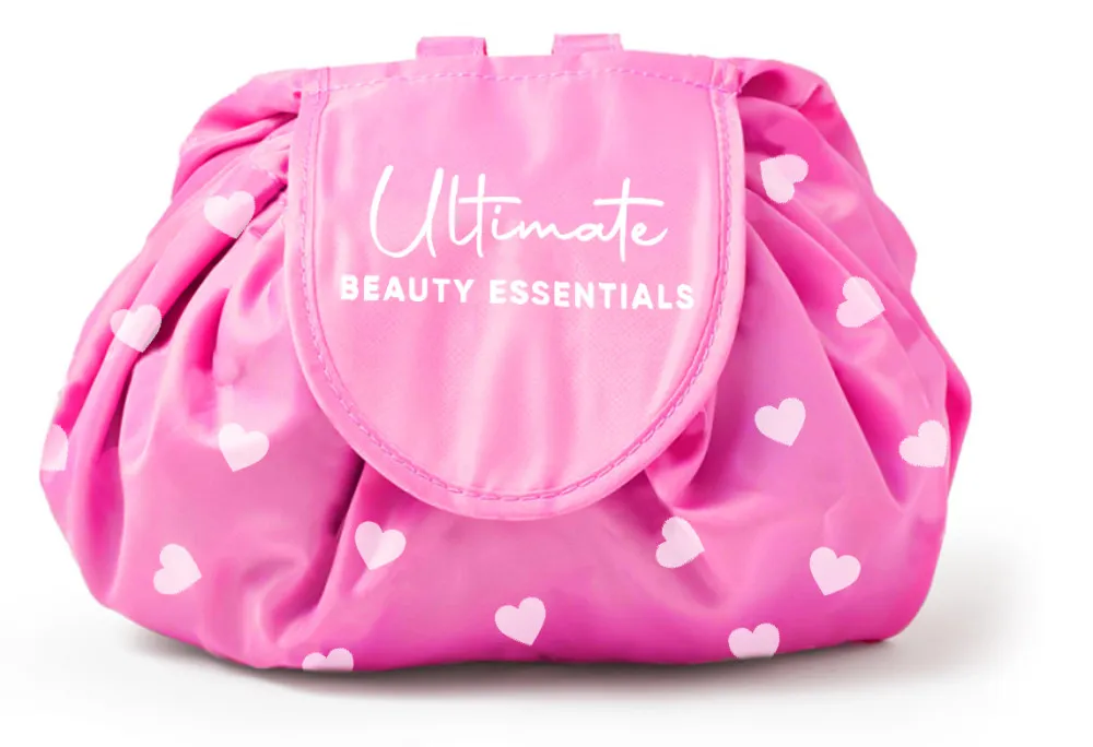 MAYANI Ultimate Beauty Essentials - Pink Heart Bag