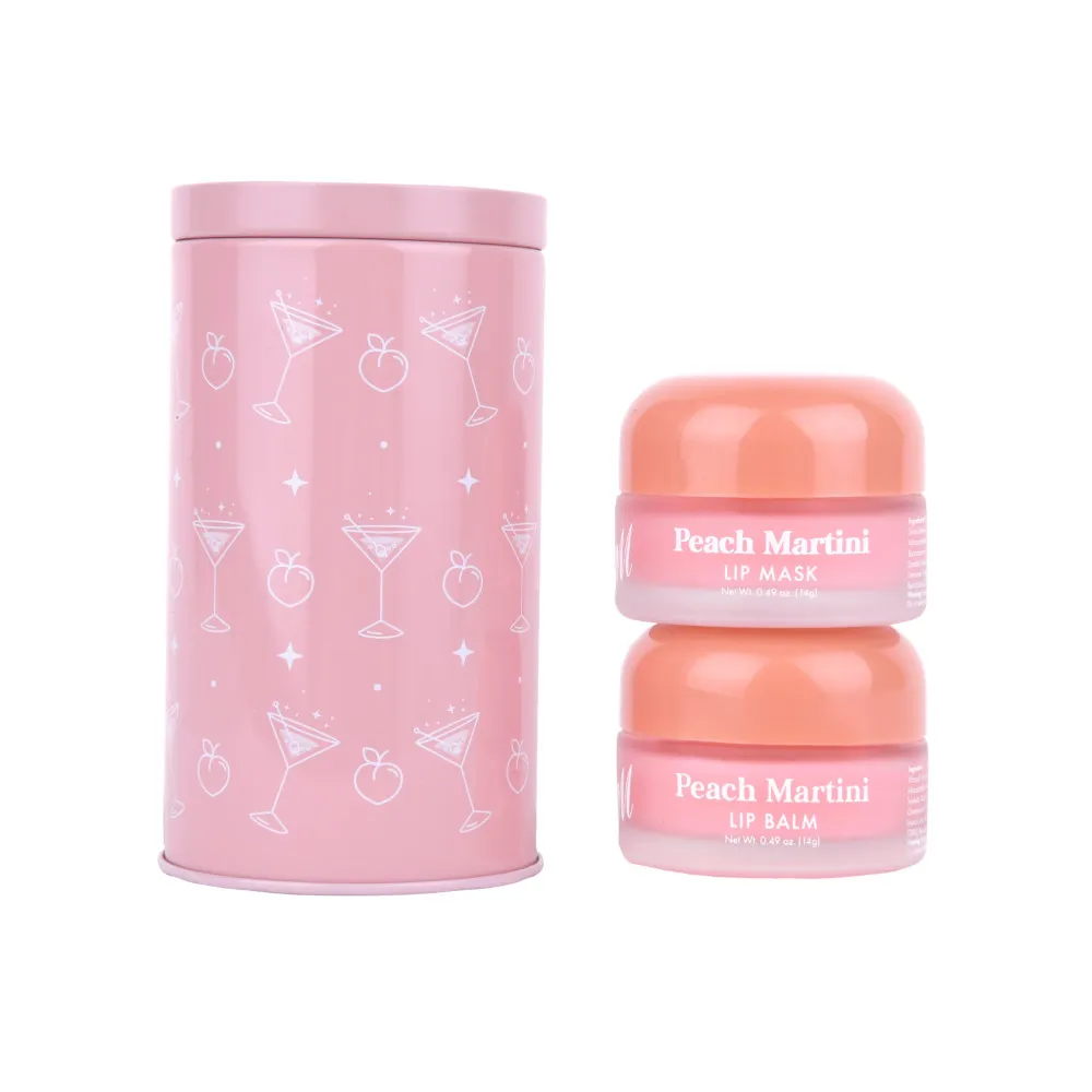 Barry M sada na rty - Lip Care Duo - Peach Martini