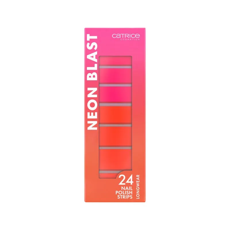 CATRICE Neon Blast Nail Polish Strips - 020 Neon Thunder