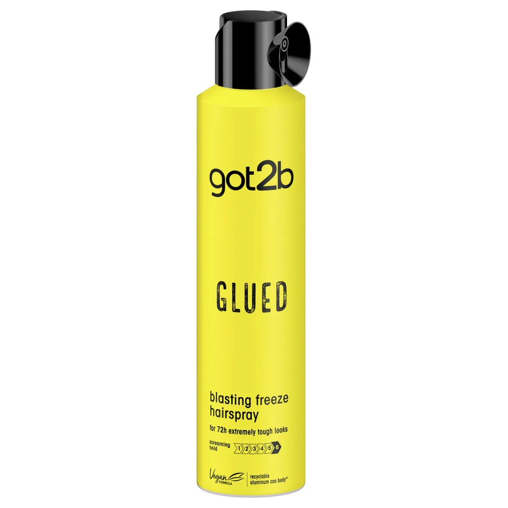 Schwarzkopf lak na vlasy - Got2b Glued Blasting Freeze Hairspray