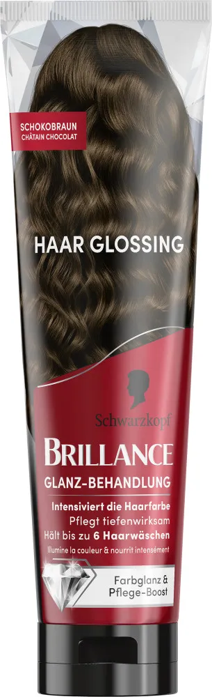 Schwarzkopf barva na vlasy - Brillance Hair Glossing - Chocolate Brown