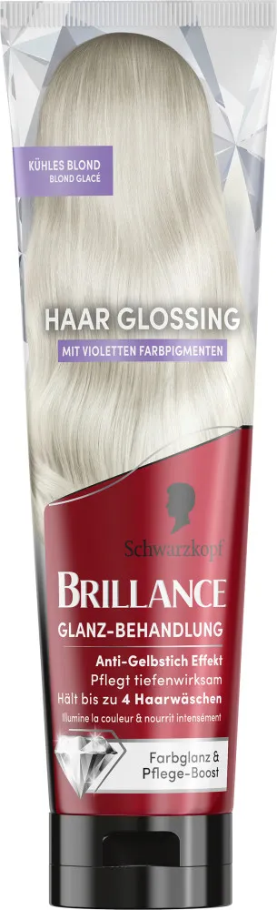 Schwarzkopf Brillance barva na vlasy - Hair Glossing - Cool Blonde