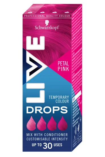 Schwarzkopf barva na vlasy - Live Color Drops - Petal Pink