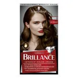 Schwarzkopf Brillance barva na vlasy - Intensive Color Cream - 862 Natural Brown // Poškozené zboží