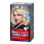 Schwarzkopf Brillance barva na vlasy - 2in1 Lighter & Color - 801 Diamond Blond // Poškozené zboží