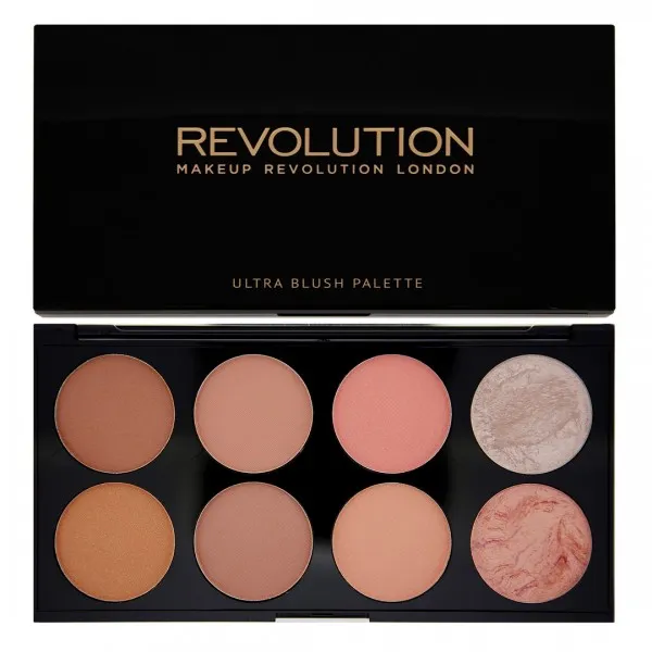 Revolution Ultra Blush paletka tvářenek - Hot Spice