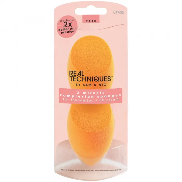 Real Techniques Miracle Complexion Sponge 2 Pack - 2 houbičky pro nanášení makeupu