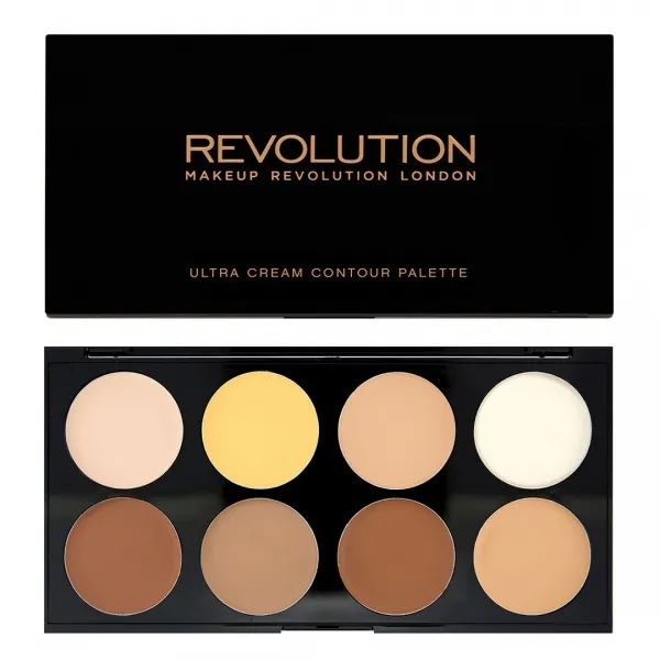 Revolution krémová contour paleta - Ultra Cream Contour Palette