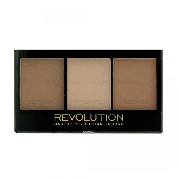 Revolution contour paletka - Sculpt and Contour Ultra Brightening Contour Kit - Light Medium 04